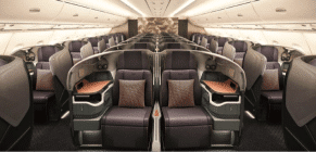 Singapore Airline's business class